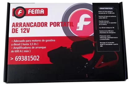 CARGADOR/ARRANCADOR FEMA  12V-MAX600 A. - Image 10